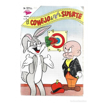 El conejo de la suerte 180, 1963, Novaro, buen estado. Coleccin A.T.