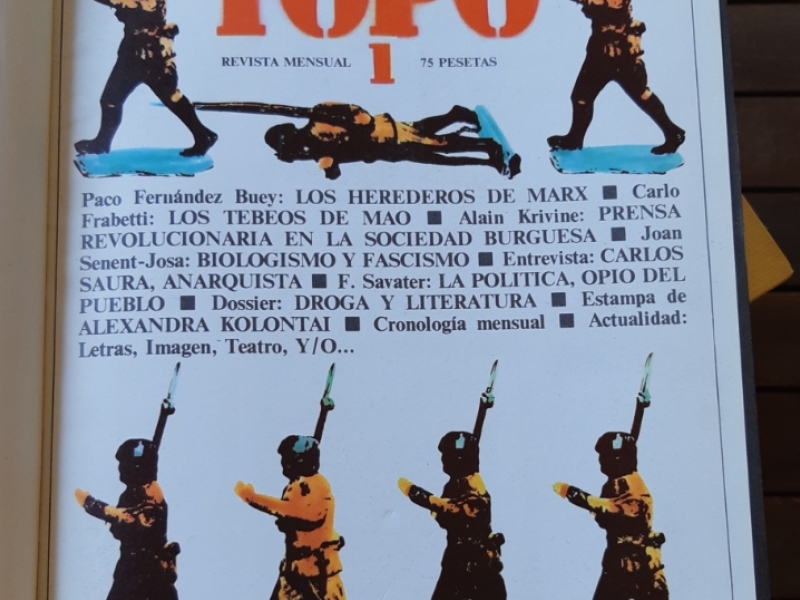 EL VIEJO TOPO N° 1 a 60 + 6 1eros EXTRAS. PRIMERA ÉPOCA de 1976 a 1982 (1084)