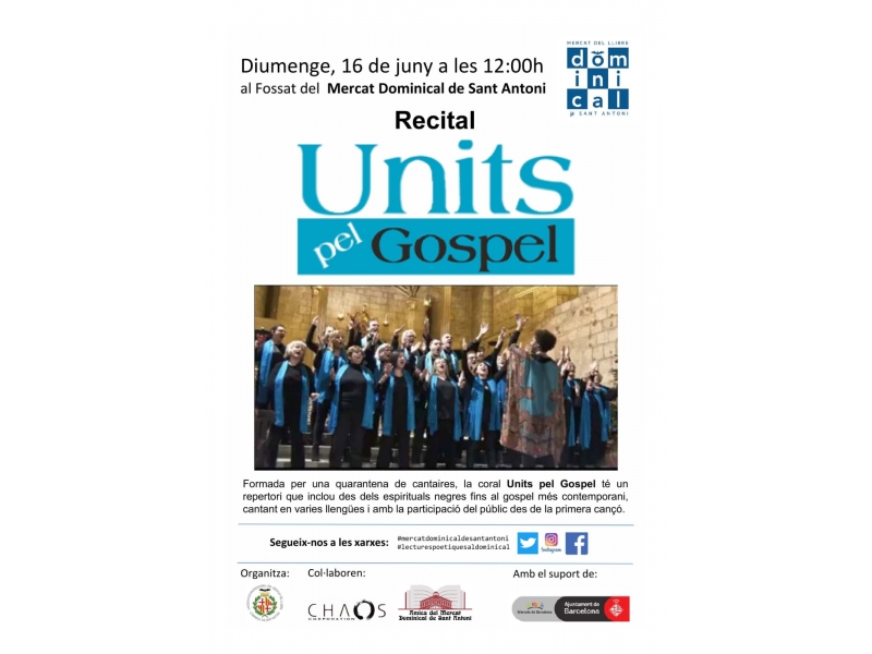 Recital de la coral Units pel Gospel