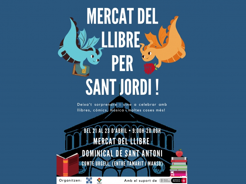 Mercado de Libros por Sant Jordi 2022