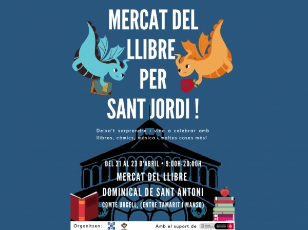Mercado de Libros por Sant Jordi 2022