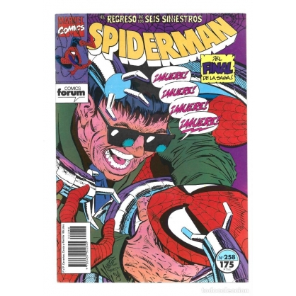 Spiderman 258, 1992, Forum, muy buen estado