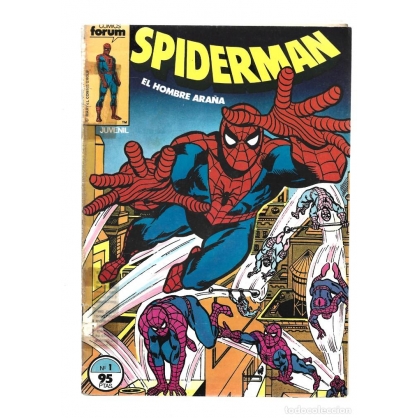 Spiderman 1, 1983, Forum, retapado