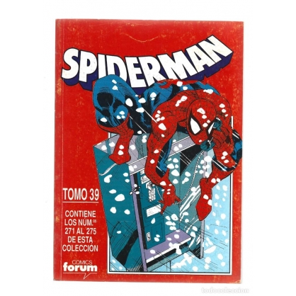 Spiderman tomo retapado 39 (271 al 275), 1992, Forum, muy buen estado