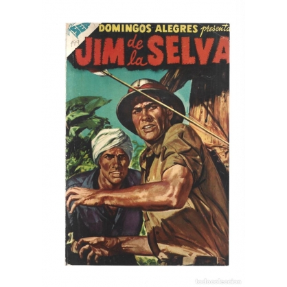 Domingos alegres 149: Jim de la selva, 1957, encuadernacin. Coleccin A.T.