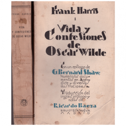 Vida i confesiones de Oscar Wilde. 2 Tomos